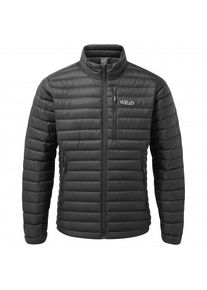Rab - Microlight Jacket - Daunenjacke Gr M schwarz/grau