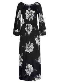 Lascana Maxikleid Damen Gr&ouml;&szlig;e 34 schwarz Winterkleid