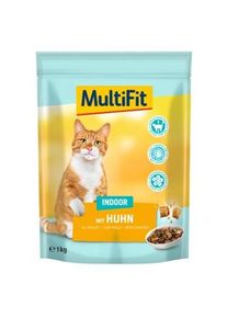 MultiFit Adult Indoor Trockenfutter Huhn 1 kg