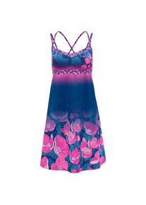 Crazy Idea - Women's Dress Kimera - Kleid Gr XS blau