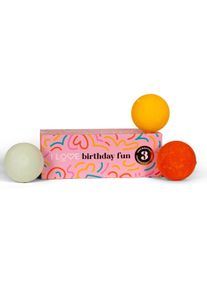 I Love Cosmetics - Birthday Fun Bath Fizzer -- Badebomben (ST0137BF3)