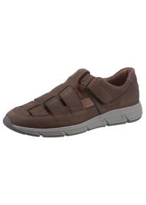 Waldläufer WALDLÄUFER Klettschuh »Haslo«, mit Cut-Outs in Weite H braun 11 (46) dunkelbraun Halbschuh mit Klettriegel für schnelles Schupfen