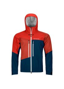 Ortovox - Westalpen 3L Jacket - Regenjacke Gr S blau/rot