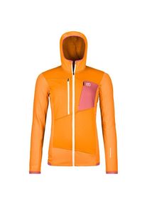 Ortovox - Women's Fleece Grid Hoody - Fleecejacke Gr XS orange