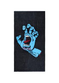Santa Cruz Screaming Hand Handtuch black