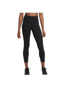 Nike Damen One Mid-Rise 7/8 Mesh-Paneled Leggings schwarz