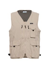 Columbia Silver Ridge Outdoorweste Herren - beige - Gr. L - Polyester
