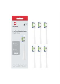 OCLEAN Aufsteckbürste »OCLEAN Professional clean -6 pack«