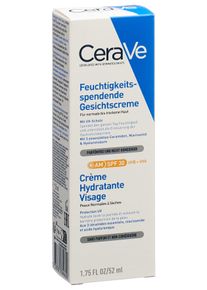 CeraVe Feuchtigkeitsspendende Gesichtscreme LSF30 (52 ml)