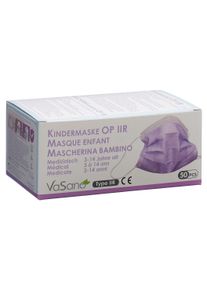 OP Maske Typ IIR Kind 3-14Jahre violett (50 Stück)