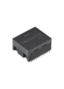 W&Uuml;RTH ELEKTRONIK W&uuml;rth Elektronik LAN-Transformator, SMD, 1:1, 1A, 350uH - 7490220122