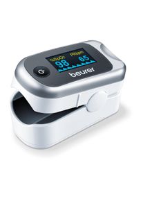 Beurer Fingerpulsoximeter PO 40 mit Pulsmodulationsindex (1 Stück)