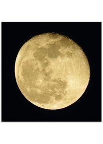 Artland Glasbild »Mond«, Weltraum, (1 St.)