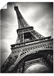 Artland Wandbild »Eiffelturm Paris«, Gebäude, (1 St.)