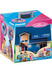 Playmobil® Konstruktions-Spielset »Mitnehm-Puppenhaus (70985), Dollhouse«, (64 St.)