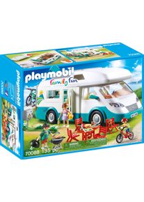 Playmobil® Konstruktions-Spielset »Familien-Wohnmobil, Family Fun«, (135 St.)