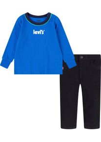 Levi's® kids Levi's® Kids Shirt & Hose »POSTER LOGO RINGER & DENIM«, (Set, 2 tlg.)