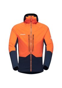 Mammut - Eiger Nordwand Midlayer Hybrid Hooded Jacket - Softshelljacke Gr L orange