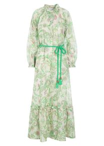 Dea Kudibal Blusenkleid 'Idaniadea' Damen Gr&ouml;&szlig;e 44 gr&uuml;n / mischfarben Sommerkleid