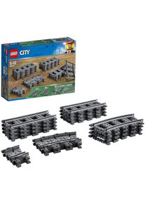 Lego® Konstruktionsspielsteine »Schienen (60205), Lego® City«, (20 St.)