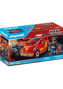 Playmobil® Konstruktions-Spielset »Feuerwehr Kleinwagen (71035), City-Action«, (27 St.)