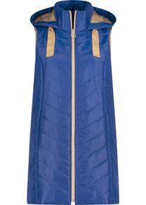 Damen Longweste royalblau