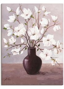 Artland Leinwandbild »Magnolien«, Blumen, (1 St.)