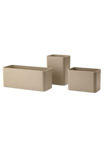 String - Organizer Boxen, beige (3er-Set)