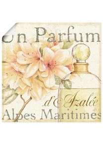 Artland Poster »Blumen und Parfum III«, Schilder, (1 St.)
