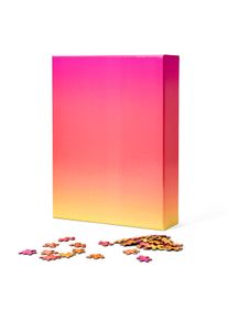Areaware - Farbverlauf Puzzle, pink / orange / gelb (1000-tlg.)