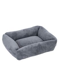 TIAKI Hundebett Lazy Bear, dunkelgrau Gr. M: 70x55x20cm