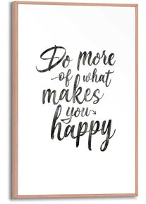 Reinders! Poster »Do more of what makes you happy«