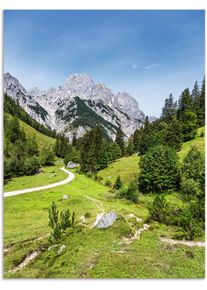 Artland Wandbild »Bindalm im Berchtesgadener Land Bayern«, Berge & Alpenbilder, (1 St.)