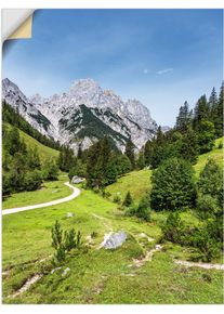 Artland Wandbild »Bindalm im Berchtesgadener Land Bayern«, Berge & Alpenbilder, (1 St.)