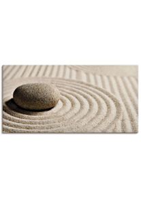 Artland Wandbild »Mini Zen Garten - Sand«, Zen, (1 St.)
