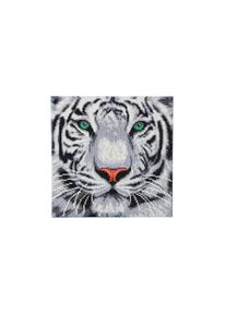 Kreativset »CRAFT Buddy Crystal Art Kit White Tiger 30 x 30 cm«, (11 tlg.)