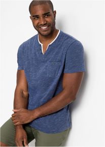 2 in 1 Shirt Kurzarm in blau, Grösse 44/46 (S), bonprix