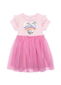 MINOTI Kleid M&auml;dchen Gr&ouml;&szlig;e 80/86 mischfarben / hellpink