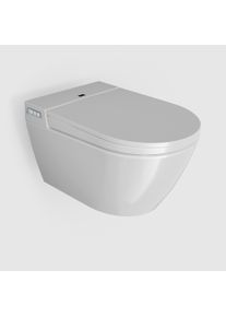 Bernstein DUSCH-WC 540 PRO Weiß mit Sitzheizung & Sterilisator - Spülrandloses WC - Komplettanlage