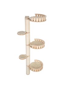 Natural Paradise Wandkratzbaum Azalea creme für Katzen