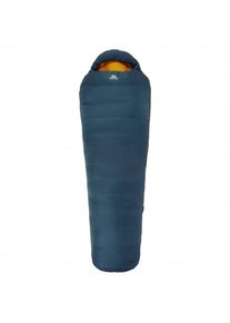 Mountain Equipment - Helium 400 - Daunenschlafsack Gr Regular - Body Size: 185 cm Zip: Left Blau