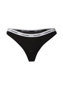 Calvin Klein Underwear, Femmes String, noir / blanc