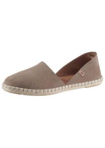 VERBENAS Espadrille, mit typischem Jute-Rahmen braun 38 hellbraun Gelenkoffenes, sommerliches Modell