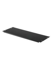 realspace Pro RS PRO Abdeckplatte, 4HE, Massblech, Stahl, Schwarz - 8020251
