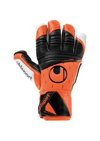 Uhlsport Super Resist+ Hn Torwarthandschuhe - orange - Gr. 8 - Polyester/Polyamid/Polyurethan