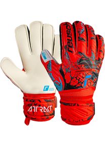 Reusch Attrakt Grip Finger Support Torwarthandschuhe - orange - Gr. 9 - Kunststoff/Polyester/Gummi