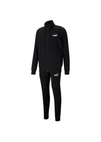 Puma Clean Trainingsanzug Herren - schwarz - Gr. S - Polyester/Baumwolle