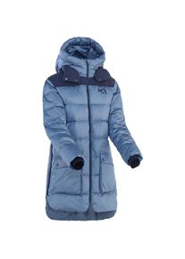 KARI TRAA Rong Parka Damen - blau - Gr. S - Polyester