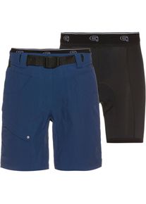 Gonso Mira Fahrradshorts Damen - blau - Gr. 40 - Polyamid/Elastan