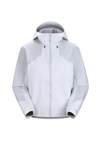 Arc'teryx Arc'teryx - Women's Coelle Shell Jacket - Regenjacke Gr S weiß/grau